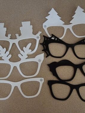 Pair Eyewear Blanks - Black & White Fun Frames